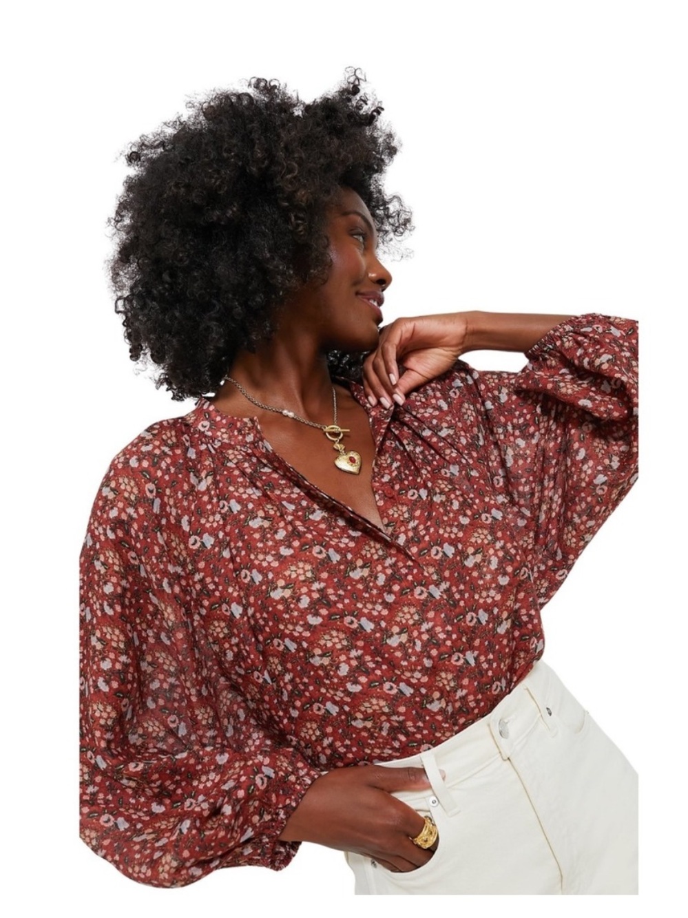 Tuckernuck Sawyer Blouse Size S